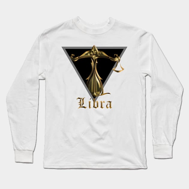 New zodiac Libra Long Sleeve T-Shirt by INDONESIA68